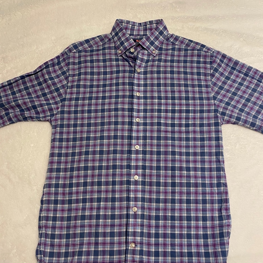 Vineyard Purple Button Up Shirt
